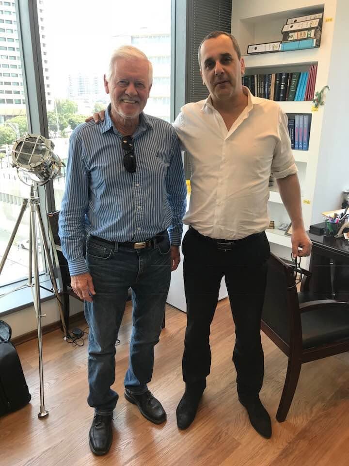 עו״ד יניב גביש עם רון סטיל