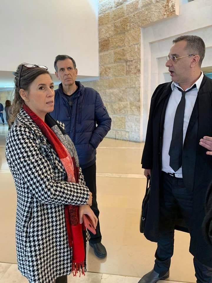 עו״ד יניב גביש במהלך דיון בבג״ץ